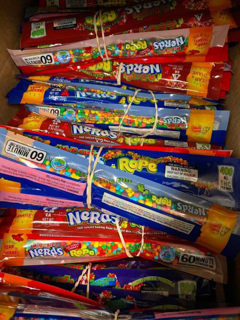 Nerds gummy - thc edibles carts gummies